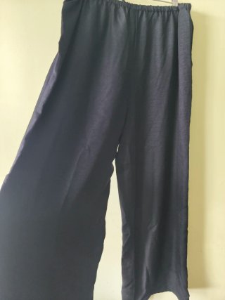 Pantalón ancho negro