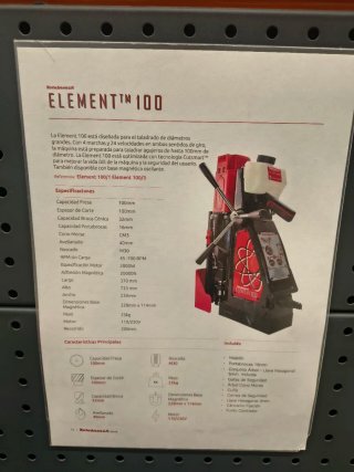 Rotabroach Element 100 Taladro Magnético