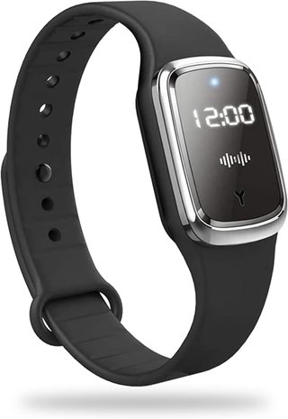 Pulsera Repelente Mosquitos Ultrasónico Negro