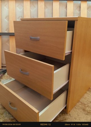 Cajonera de madera