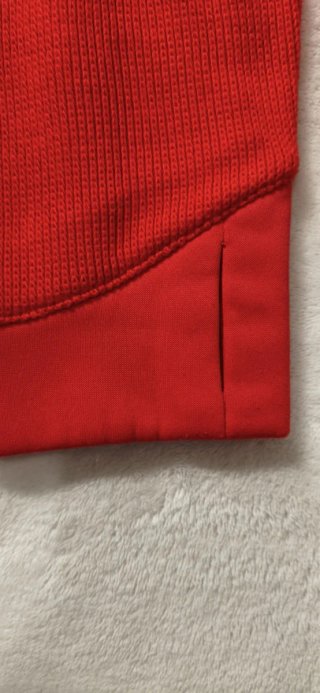 Sudadera Roja Cuello Alto