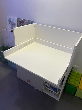 Cambiador IKEA SMASTAD Blanco para Bebé.