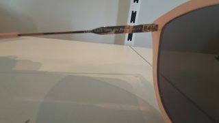 Occhiali da sole donna rosa cipria cat-eye anti uv