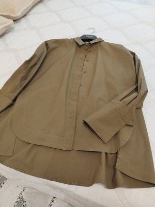 Camisa Sophia verde oliva talla S