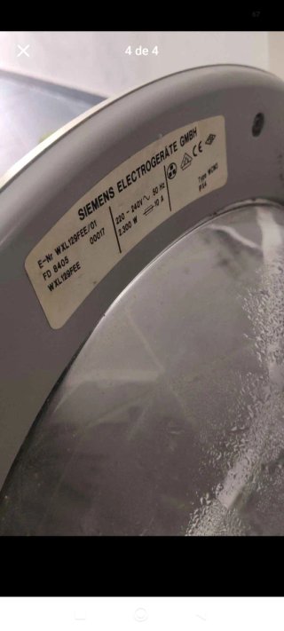 Máquina de Lavar Siemens Siwamat xl129 6kg 1200rpm