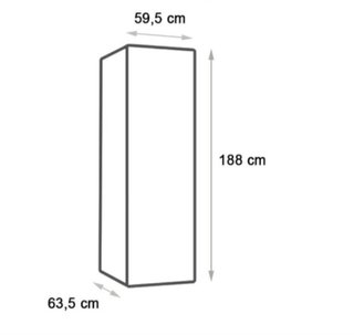 TEKA NFL 320 Frigorífico Combi No Frost 188cm