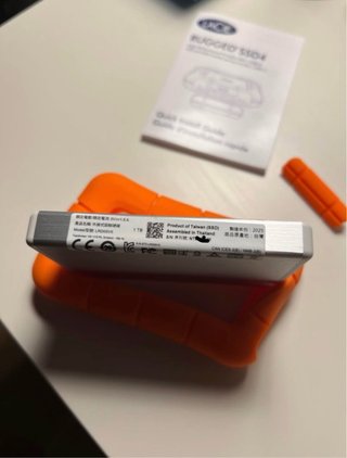 LaCie Rugged SSD4 1TB — Anti-Shock, USB‑C External