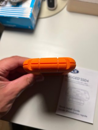 LaCie Rugged SSD4 1TB — Anti-Shock, USB‑C External