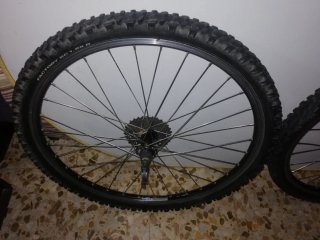 Ruedas completas 26 Rockrider Listas para montar