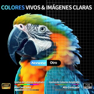 SIN ABRIR Proyector 4K WiFi 6 Bluetooth 5.2