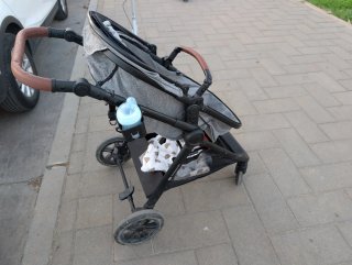 Silla de paseo Kinderkraft gris