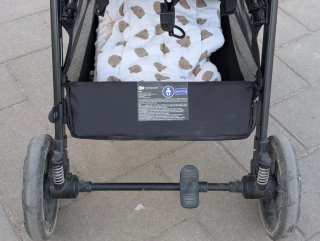 Silla de paseo Kinderkraft gris