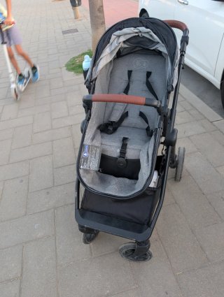 Silla de paseo Kinderkraft gris