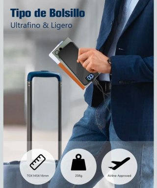 Cargador Portátil 10.000mAh