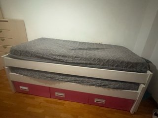 Cama nido sin colchones