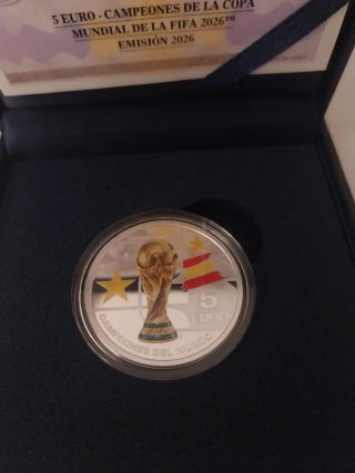 Moneda Plata Campeones del Mundo FIFA 2026 lego