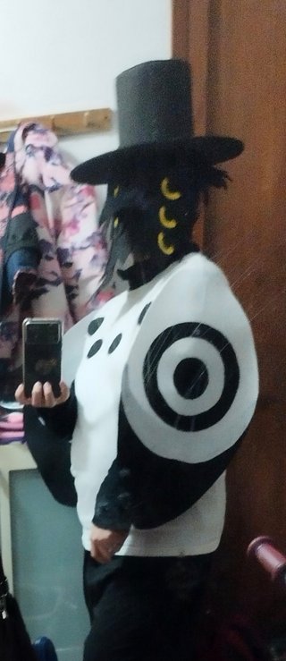 Disfraz de pajarito negro Sussie - Talla M