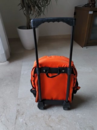 Mochila Carro Infantil Tigre Naranja