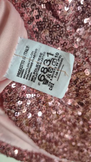 Vestido corto de fiesta de lentejuelas