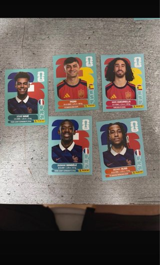 Cartas Panini Mundial 2026