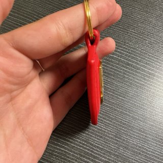 Llavero Porsche Rojo