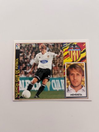 Cromo Gaizka Mendieta Valencia CF 97/98