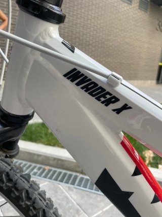 Bicicleta WRC Invader X 20 Blanca