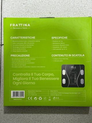 Bilancia Smart Pesapersone Digitale