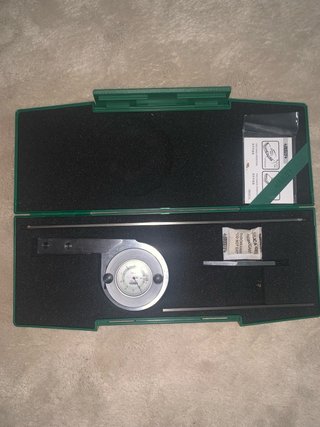 Goniómetro Insize con estuche