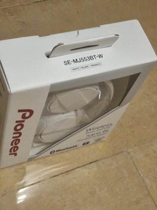 Auriculares Inalámbricos Pioneer SE-MJ553BT-W