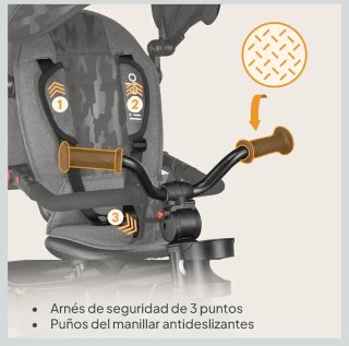 Lionelo HAARI 4en1 Triciclo Evolutivo Reversible