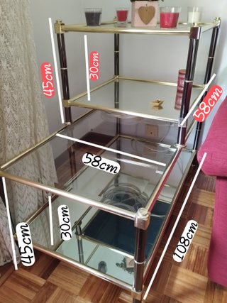 Sofá, butaca, mesas aux., colchones y somier