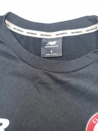 Sudadera New Balance Negra Talla S Club Fútbol