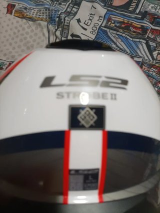 Casco Modular LS2 Strobe II Blanco