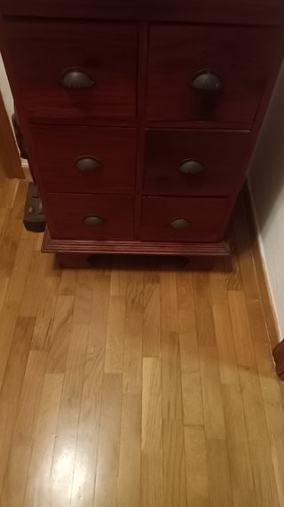 Mueble de entrada de madera