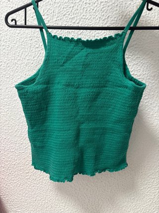 Top tirantes verde Atmosphere Talla L