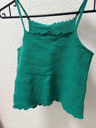 Top tirantes verde Atmosphere Talla L