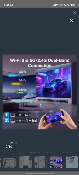 Proyector Táctil XBJ Android 4K Inteligente