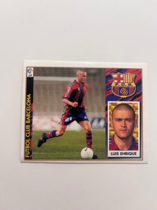 Cromo Luis Enrique 97/98 FC Barcelona