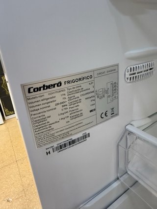 Nevera Corbero Nueva Tara con Garantía