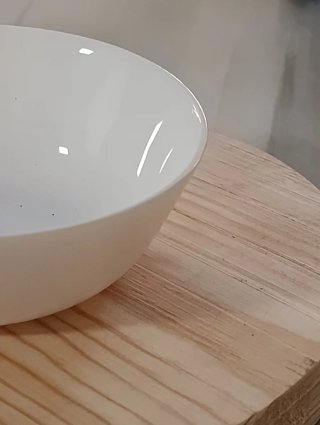 159 UD BOL BLANCO 15CM IKEA