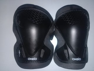 Kit protecciones Oxelo rodilleras, coderas, etc...