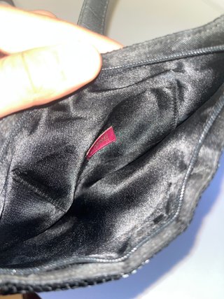 Bolso Malla Metálica Negro Y2K