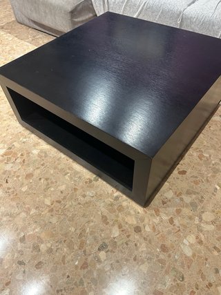 Vitrina y mesa Comedor Madera y Cristal