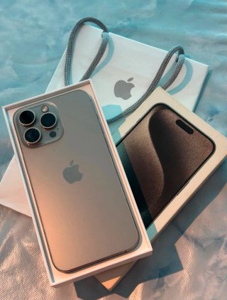 iPhone 15 Pro Max Gris/Plata