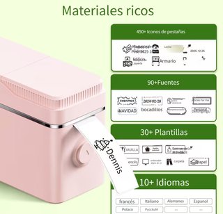SIN ABRIR Impresora de Etiquetas Inalámbrica