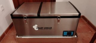 Nevera Portátil Doble Compartimento 12V/220V