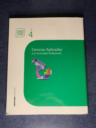 Libro Ciencias Aplicadas 4 ESO Santillana Grazalem