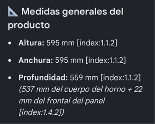 Horno Teka