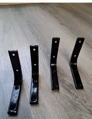 Escuadras para estanterías (4 unidades)